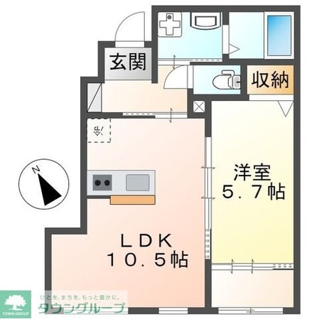 アルデバラン348の物件間取画像